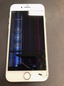 液晶破損iPhone7