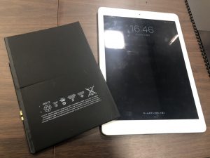 iPad Air バッテリー交換