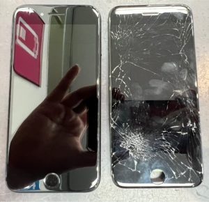 iphone6sp　画面割れ修理