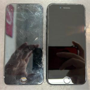 iphone SE2 画面割れ修理